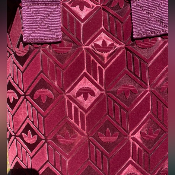 Adidas Red Geometric Backpack - Picture 7 of 11